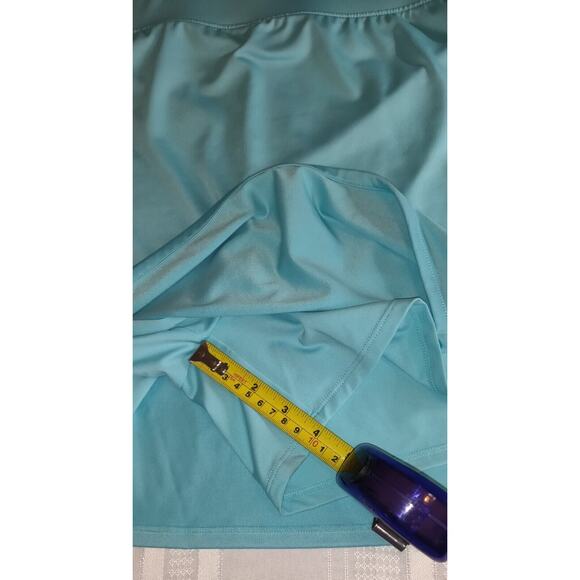 Crown & Ivy Skort Skirt + Shorts Women's Sz XL AQUA Sports Tennis Pickleball NWT - Picture 9 of 11